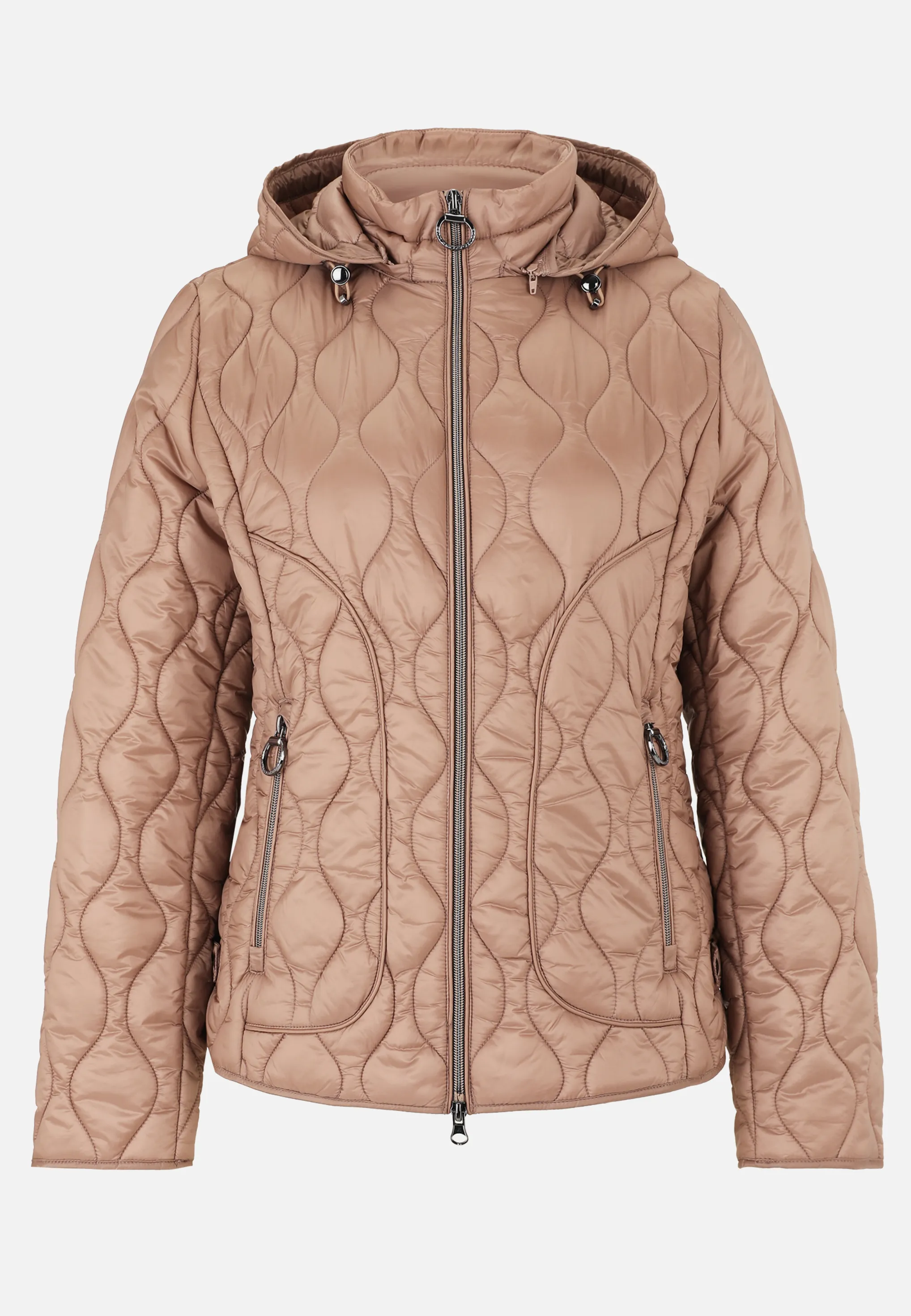 Outdoorjacke mit abnehmbarer Kapuze – Bild 3