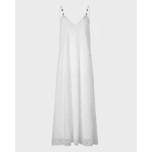 Vilebrequin - Maxi-kleid Aus Broderie Anglaise Mit V-ausschnitt - Tunika - Lizze - Weiss - Größe L Vilebrequin - Maxi-kleid Aus Broderie Anglaise Mit V-ausschnitt - Tunika - Lizze - Weiss - Größe L