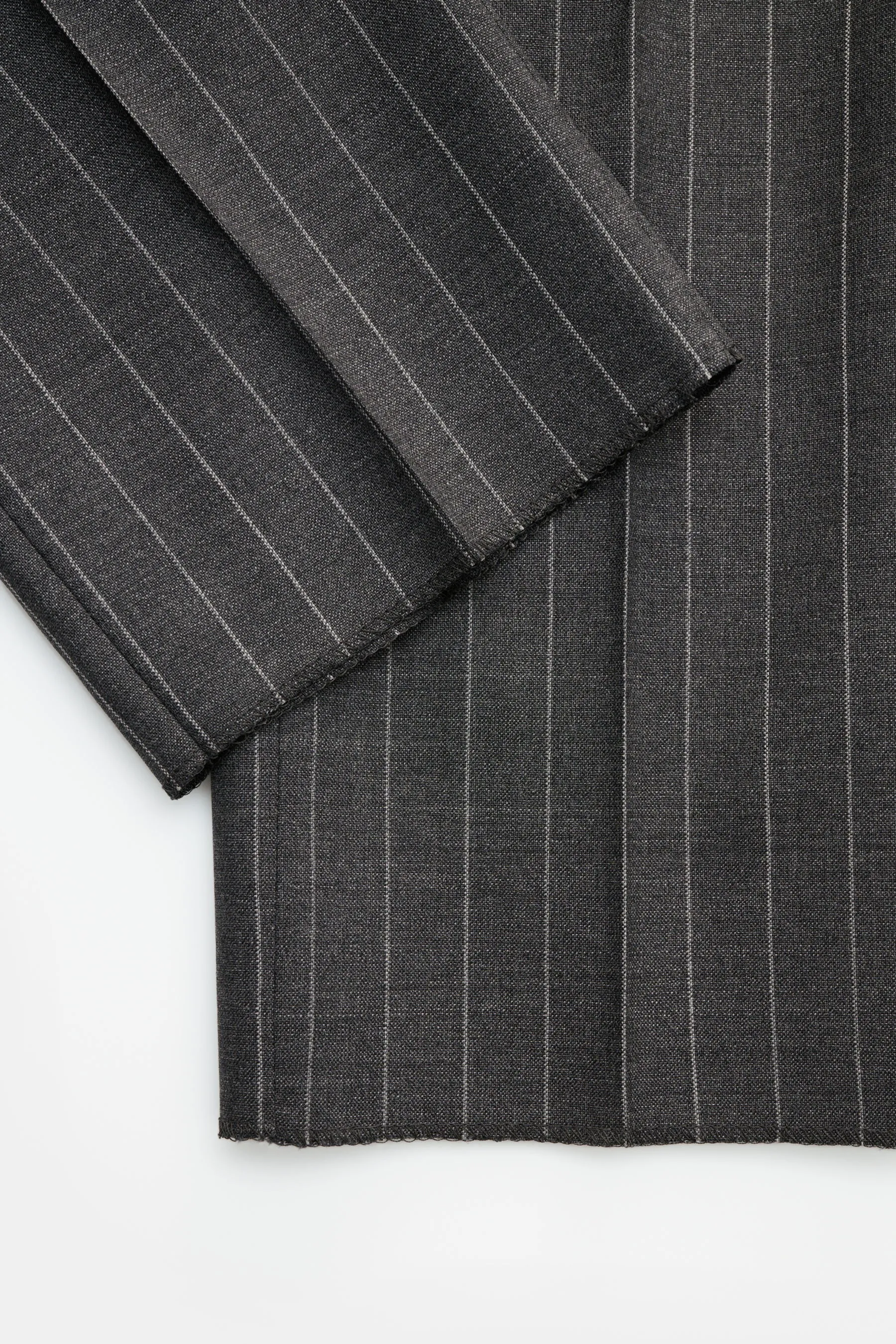 Stile Latino - Herren - Anzug 'Vincenzo' dunkelgrau/hellgrau gestreift – Bild 8