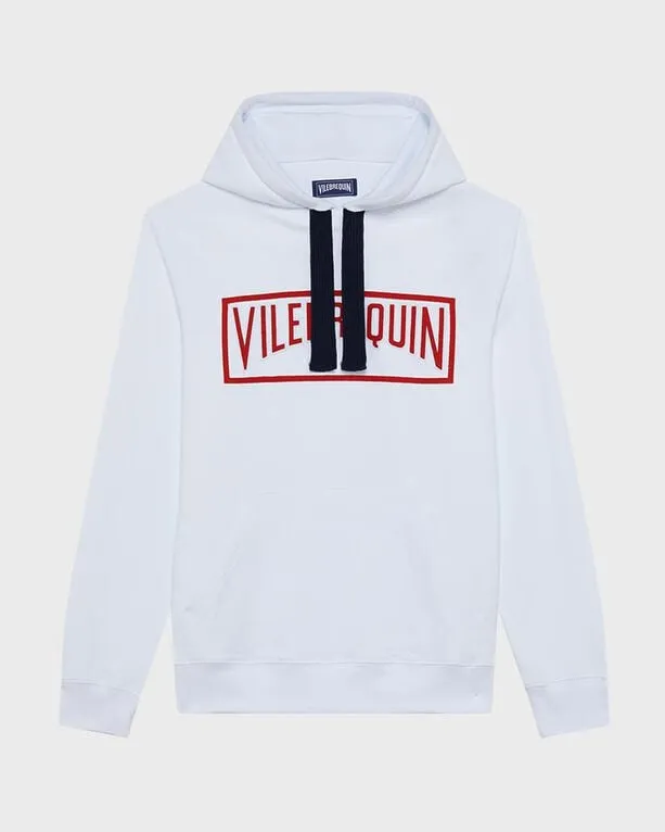 Vilebrequin - Solid Kapuzensweatshirt Aus Baumwolle Für Herren - Sweatshirt - Martino - Weiss - Größe XXXL Vilebrequin - Solid Kapuzensweatshirt Aus Baumwolle Für Herren - Sweatshirt - Martino - Weiss - Größe XXXL