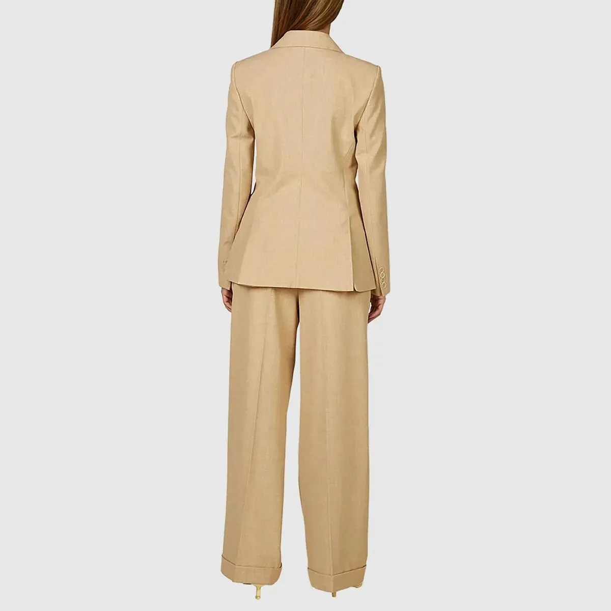 Marc Aurel - Bundfaltenhose - Größe 46 - beige – Bild 2