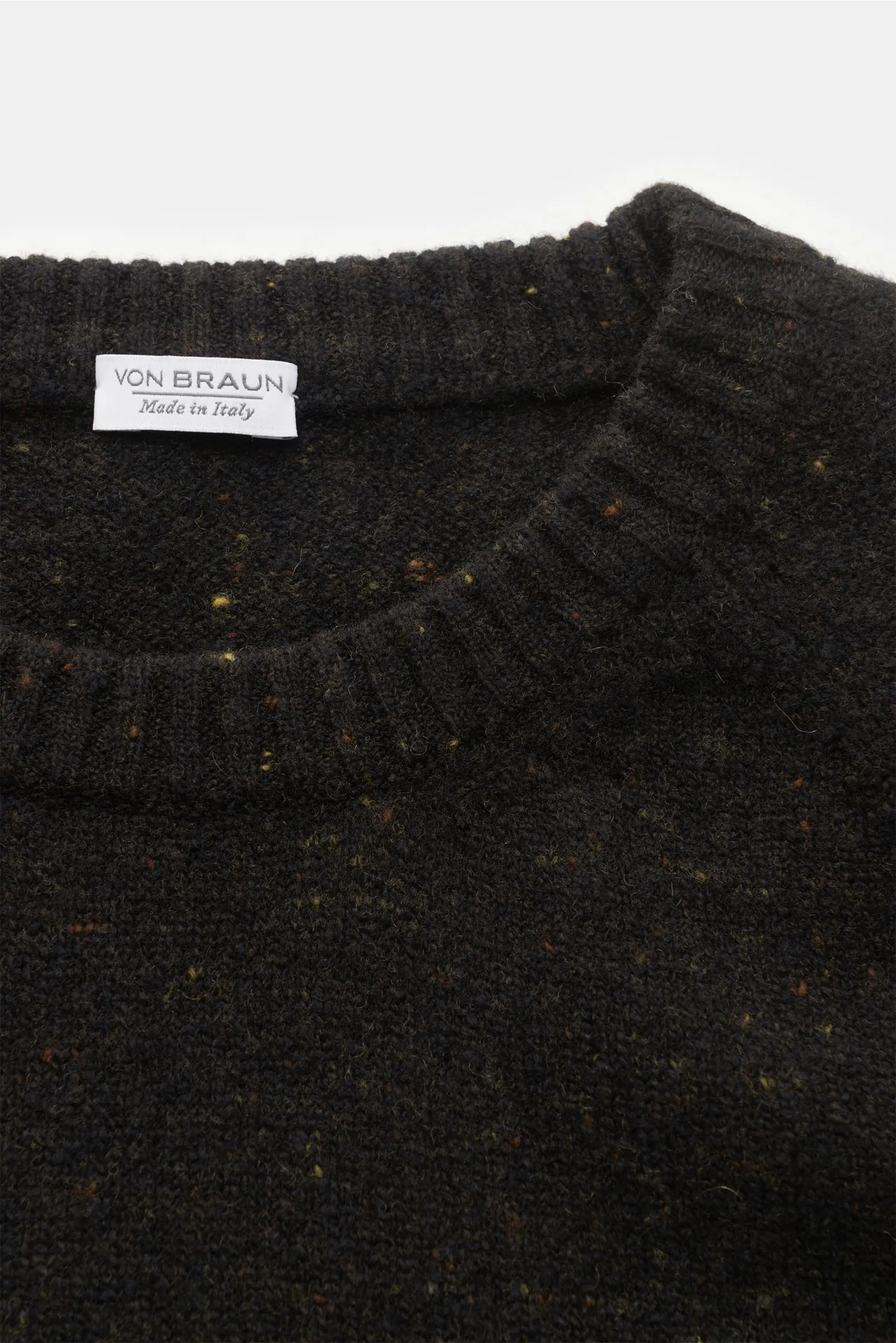 von Braun - Herren - Rundhalspullover oliv – Bild 2