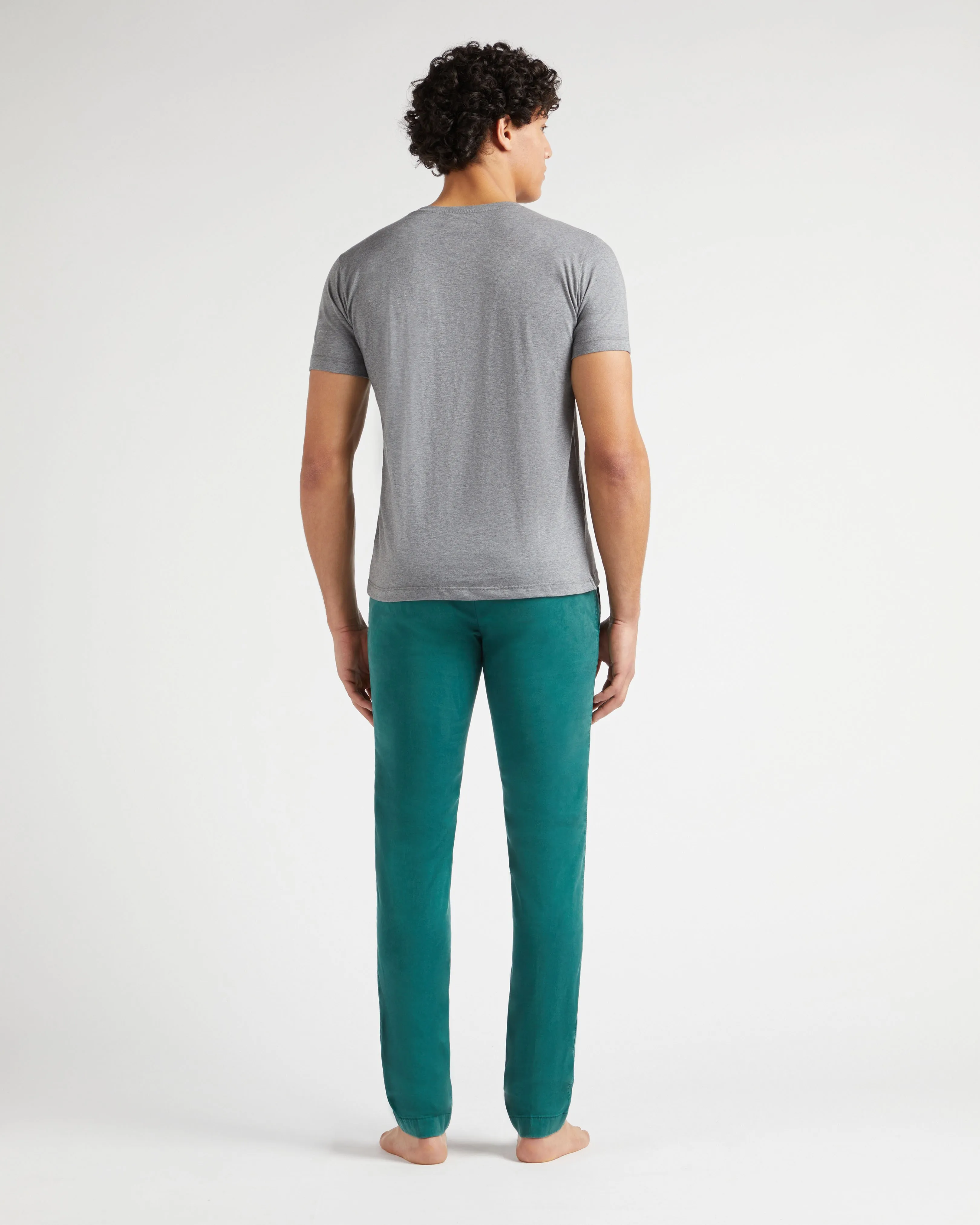 Vilebrequin - T-shirt Aus Baumwolle Mit Logoprägung Für Herren - T-shirt - Portisol - Grau - Größe XXL – Bild 4