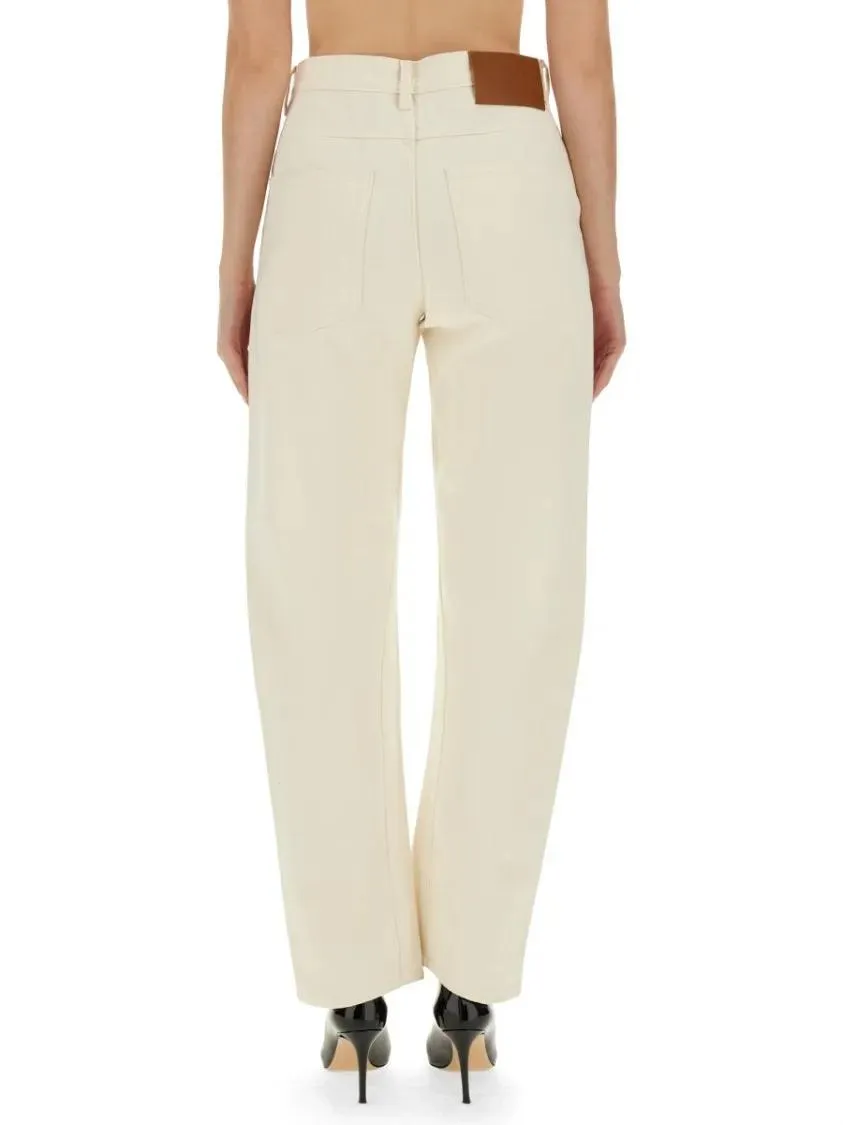 Victoria Beckham - Relaxed Fit Jeans - Größe 26 - beige – Bild 2