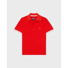 Vilebrequin - Solid Polohemd Aus Bio-baumwolle Für Jungen - Polohemd - Pantin - Rosa - Größe 4 Vilebrequin - Solid Polohemd Aus Bio-baumwolle Für Jungen - Polohemd - Pantin - Rosa - Größe 4