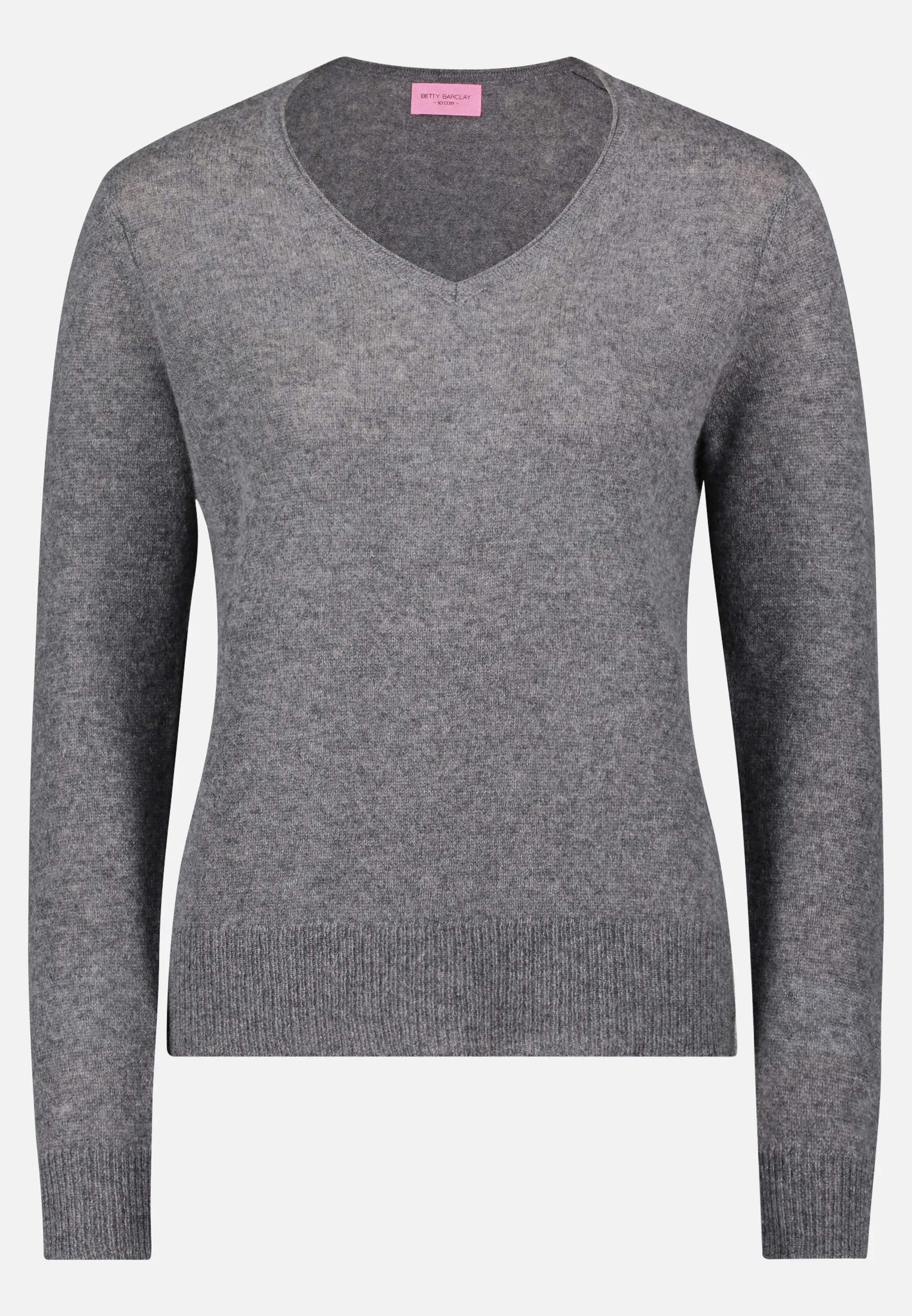 Kaschmir-Pullover mit V-Ausschnitt – Bild 3
