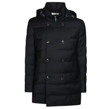 MONTECORE - Double-Breasted Down-Padded Coat - Größe 52 - schwarz MONTECORE - Double-Breasted Down-Padded Coat - Größe 52 - schwarz