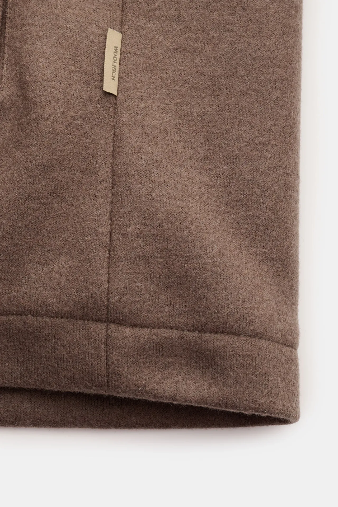 Woolrich - Herren - Jacke 'Knitted Wool Shirt Jacket' taupe – Bild 6