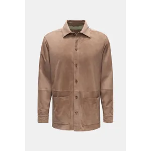Mandelli - Herren - Velourslederjacke graubraun Mandelli - Herren - Velourslederjacke graubraun