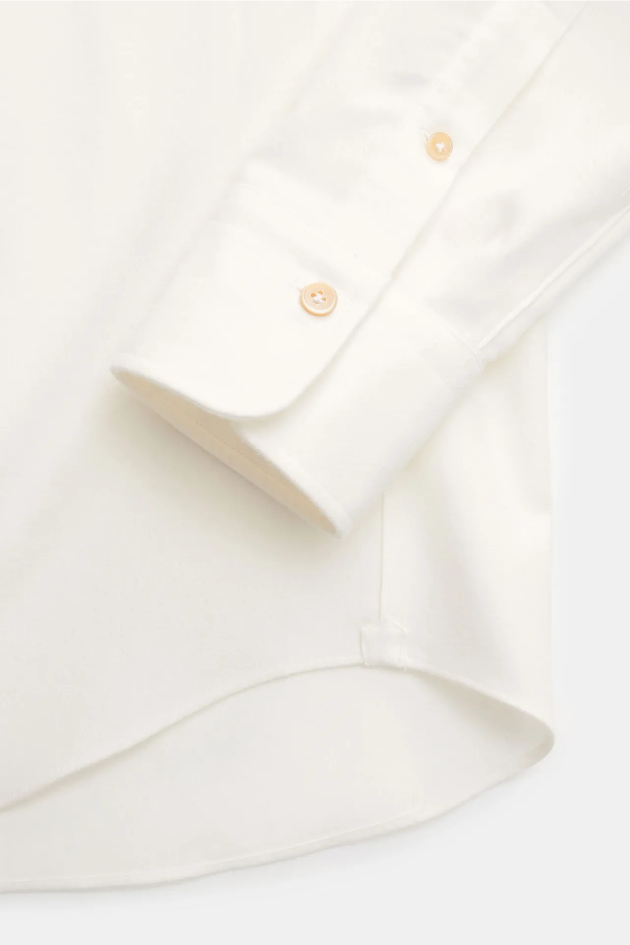 Gherardi - Herren - Casual Hemd Haifisch-Kragen offwhite – Bild 3