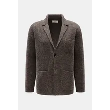 Agnona - Herren - Cashmere Cardigan graubraun meliert Agnona - Herren - Cashmere Cardigan graubraun meliert