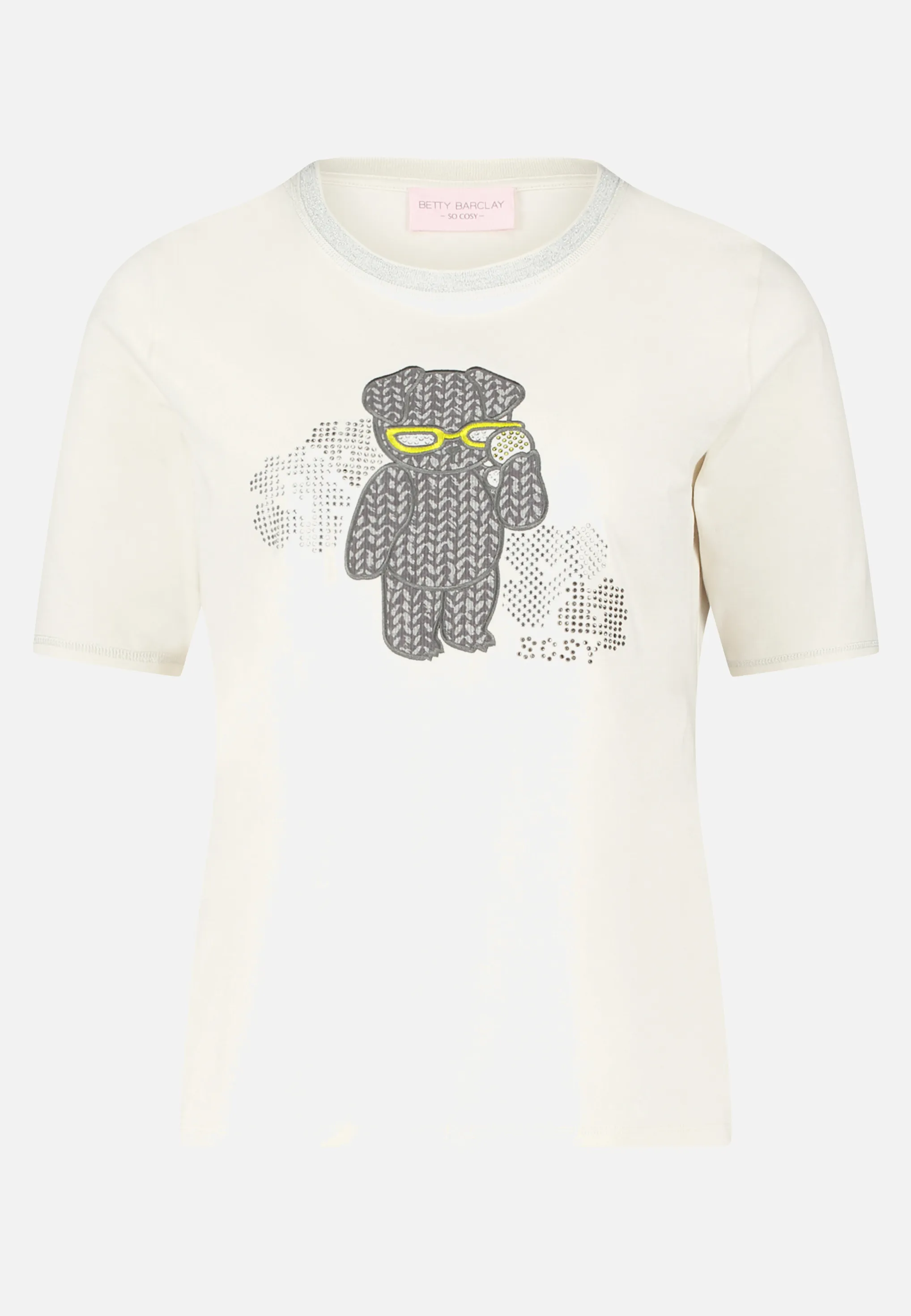 Basic Shirt mit Applikation – Bild 3