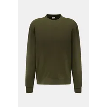 04651/ A trip in a bag - Herren - Rundhals-Sweatshirt dunkelgrün 04651/ A trip in a bag - Herren - Rundhals-Sweatshirt dunkelgrün