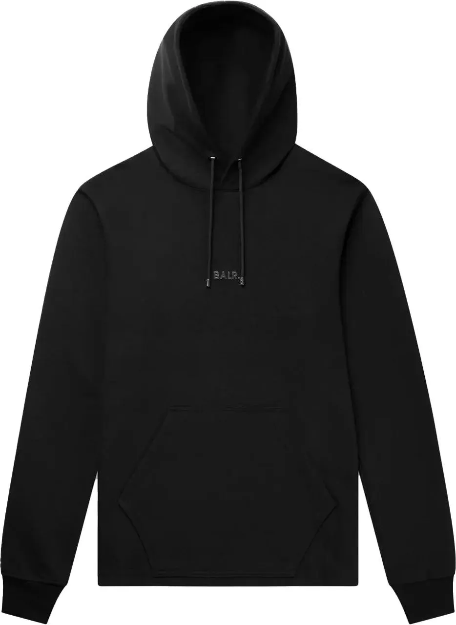 BALR - Q-Series Regular Fit Hoodie Jet Bla - Größe XL - schwarz BALR - Q-Series Regular Fit Hoodie Jet Bla - Größe XL - schwarz
