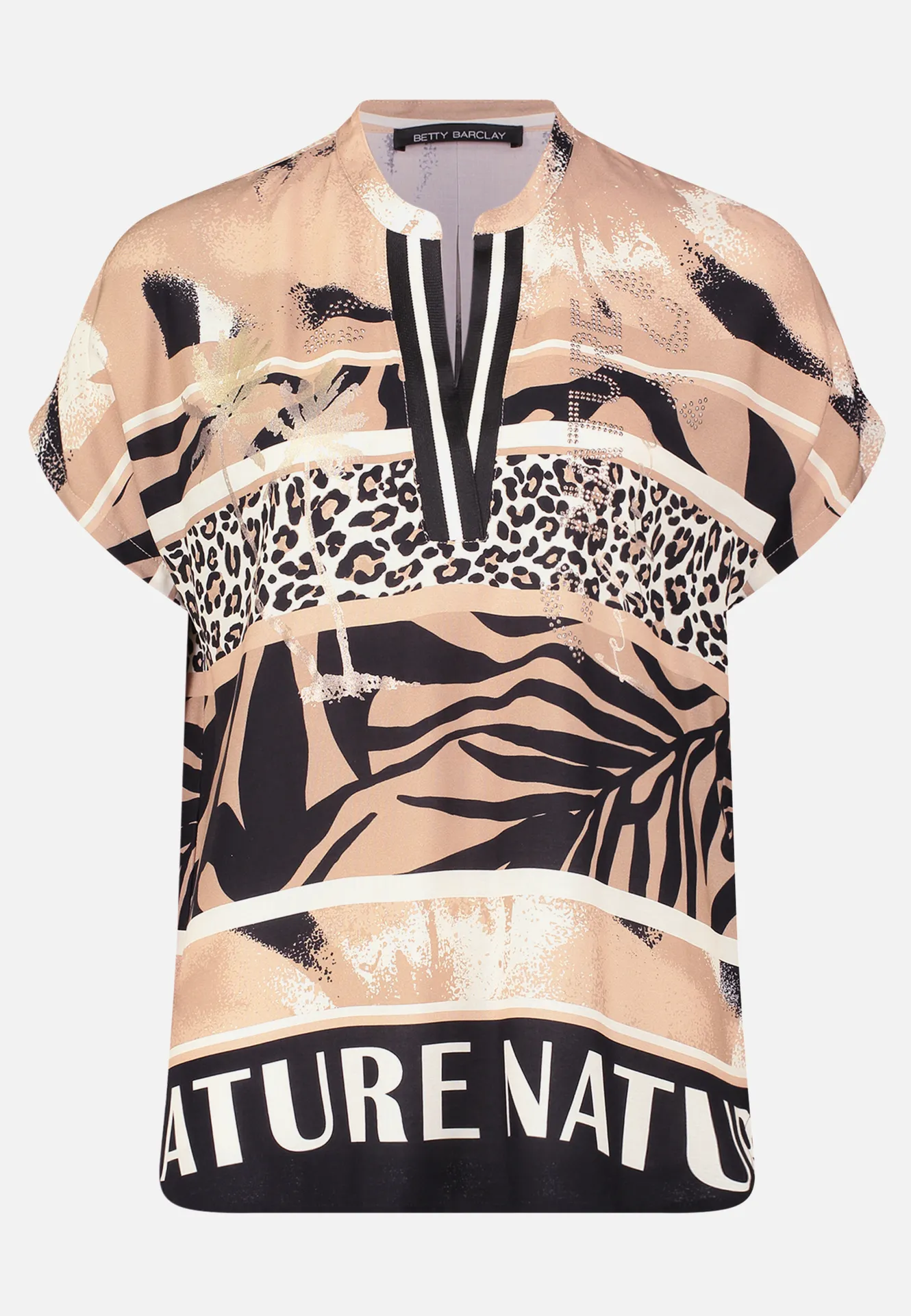 Longbluse mit Stehkragen – Bild 3