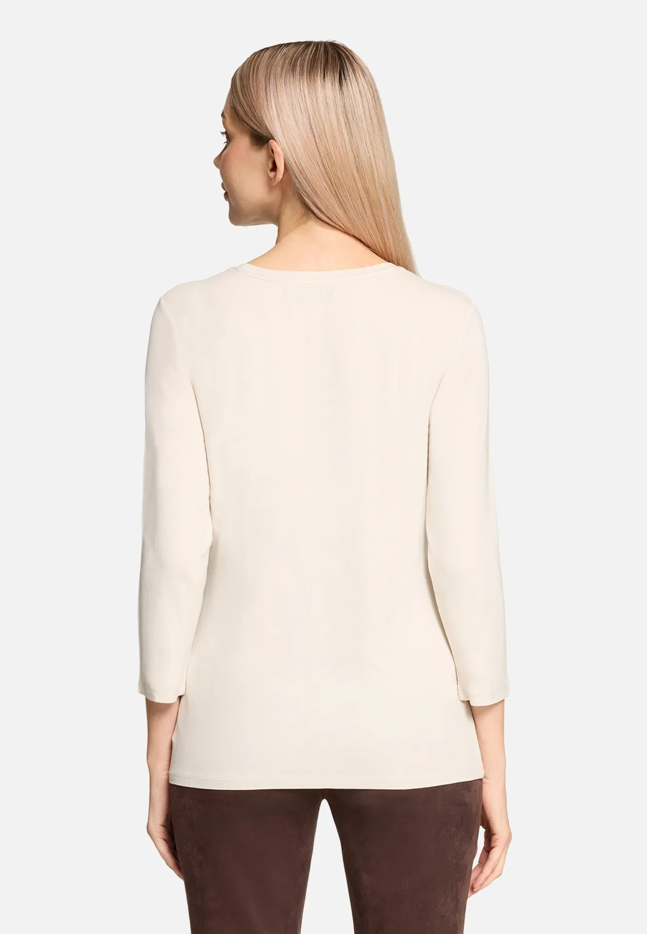 Basic Shirt mit Placement Basic Shirt mit Placement