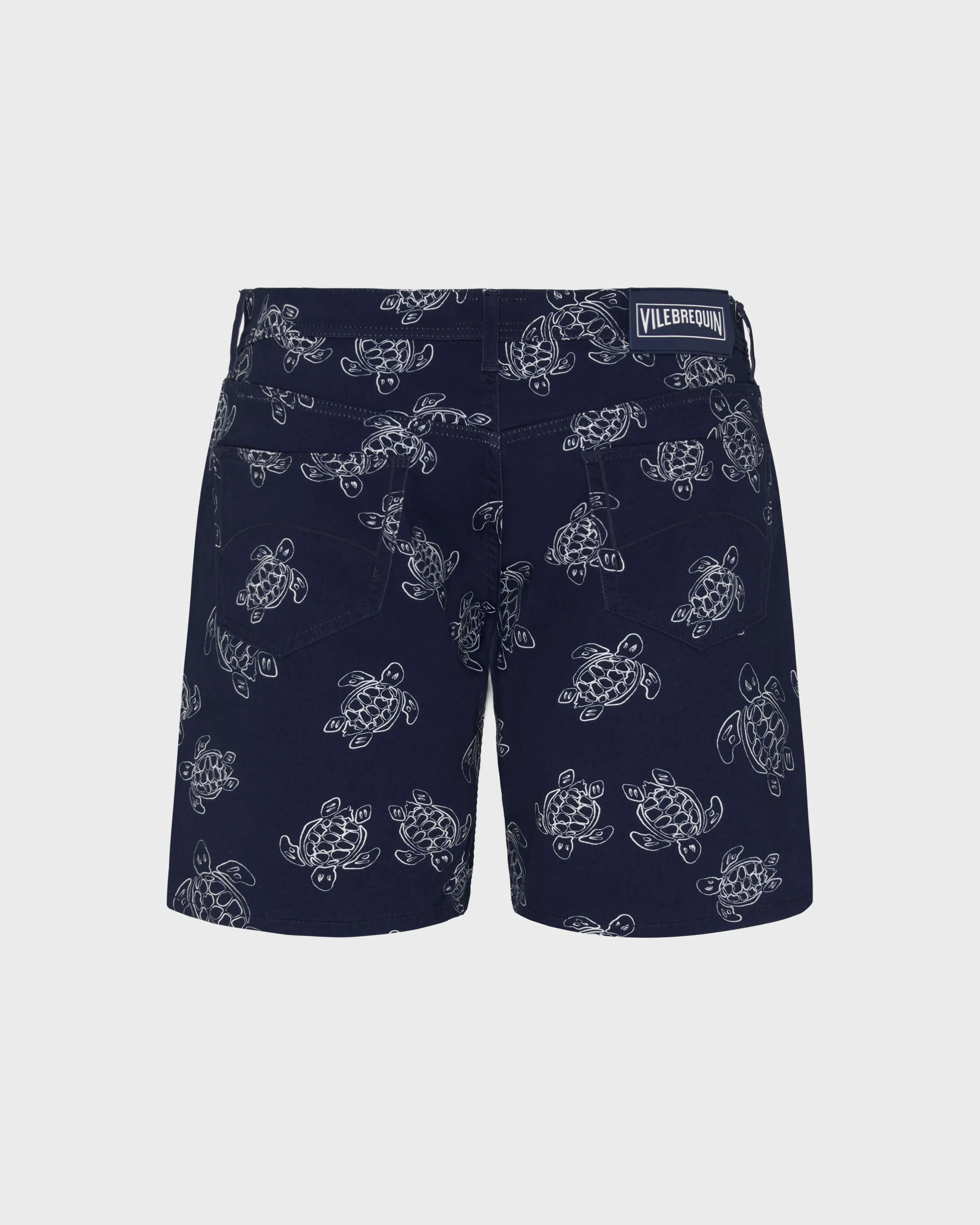 Vilebrequin - Ronde Des Tortues Bermudashorts Für Herren - Bermuda - Garonne - Blau - Größe 36 – Bild 2