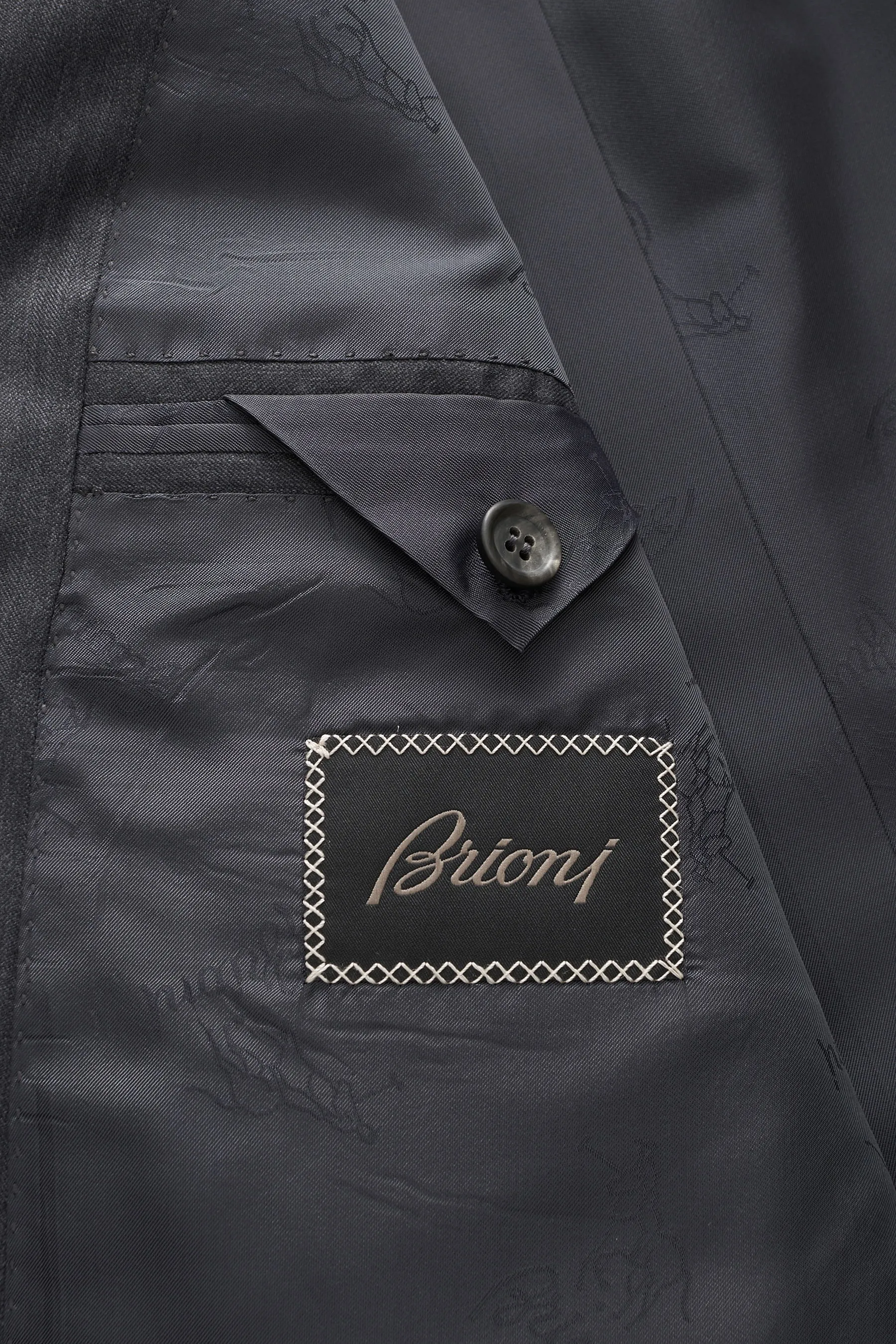 Brioni - Herren - Anzug 'Brunico' dunkelgrau – Bild 4