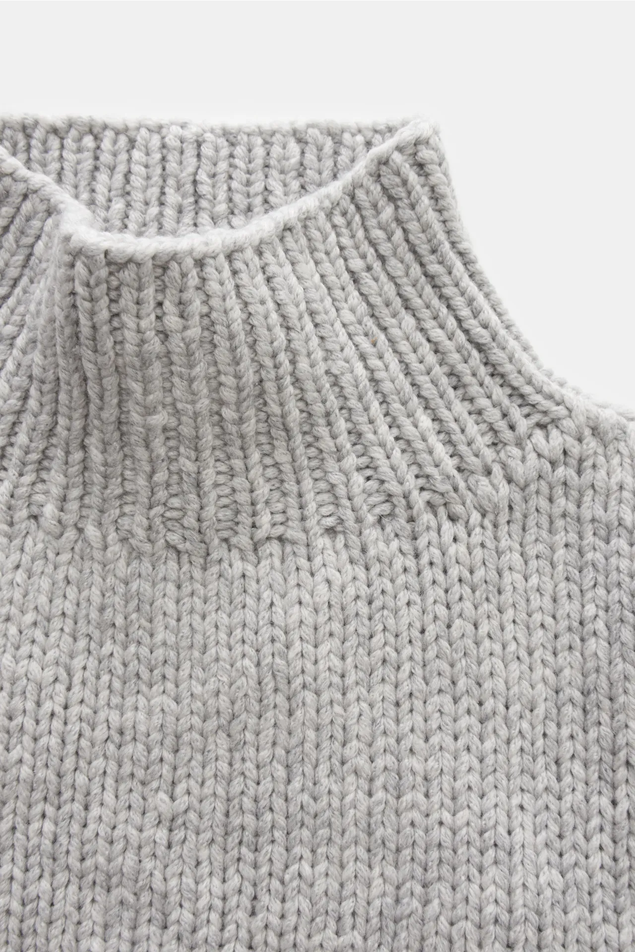 Wommelsdorff - Herren - Cashmere Pullover 'Axel' hellgrau – Bild 2