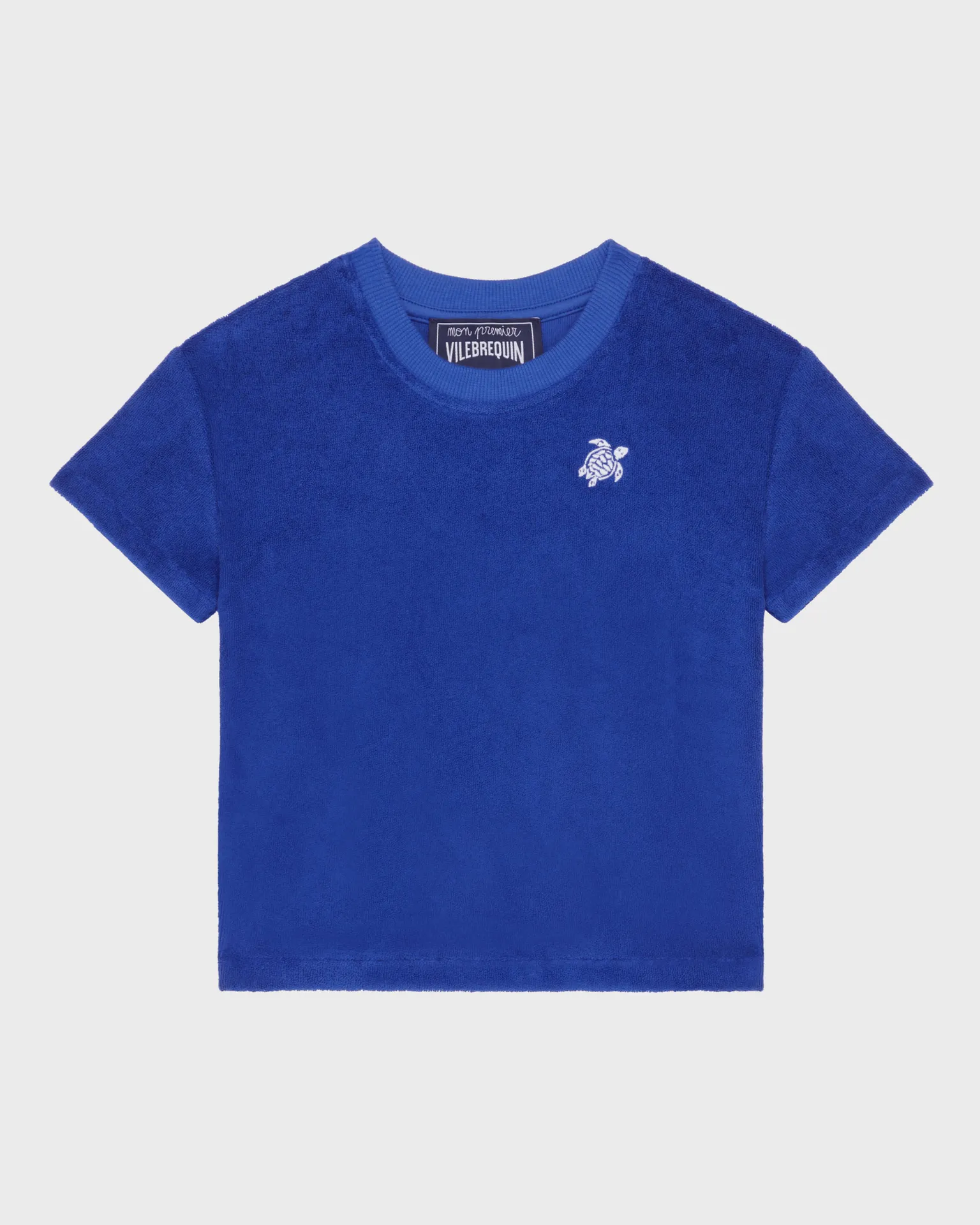 Vilebrequin - Frottee-set Mit Gestickter Schildkröte Für Babys - Baby Set - Baao - Blau - Größe 12M – Bild 3