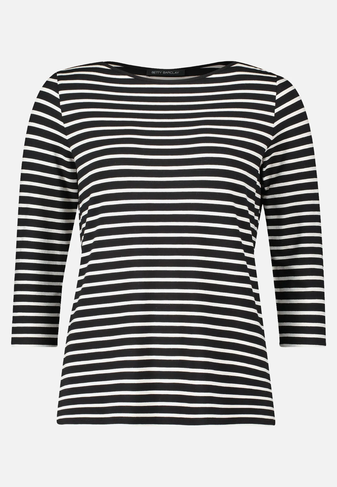 Ringelshirt mit U-Boot-Ausschnitt – Bild 3