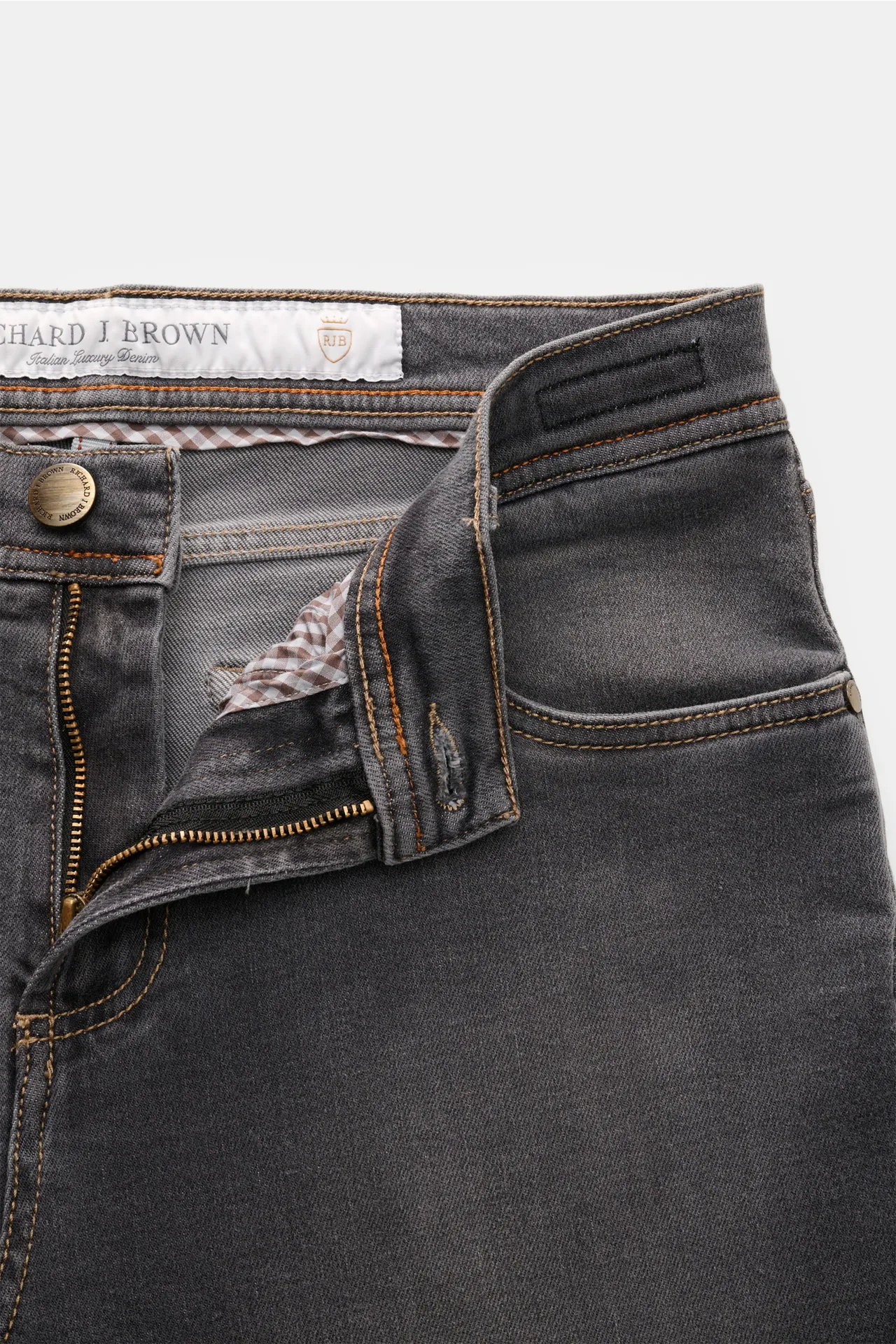 Richard J. Brown - Herren - Jeans 'Milano' dunkelgrau – Bild 4