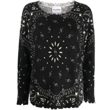 Kujten - Black 81 Cachemire Mela Bandana Sweater - Größe 2 - schwarz Kujten - Black 81 Cachemire Mela Bandana Sweater - Größe 2 - schwarz