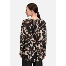 Schlupfbluse mit Plissee Schlupfbluse mit Plissee