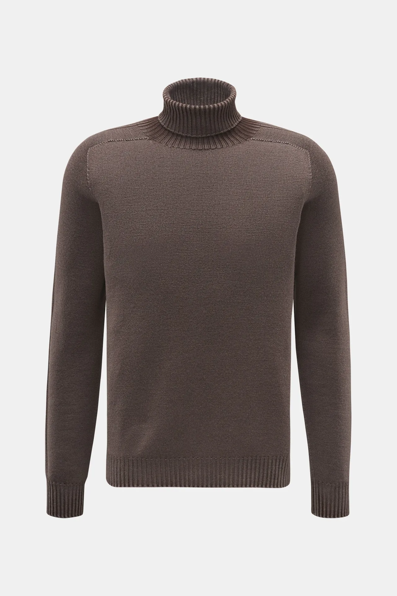 04651/ A trip in a bag - Herren - Rollkragenpullover %27Foggy Turtle%27 graubraun 04651/ A trip in a bag - Herren - Rollkragenpullover %27Foggy Turtle%27 graubraun