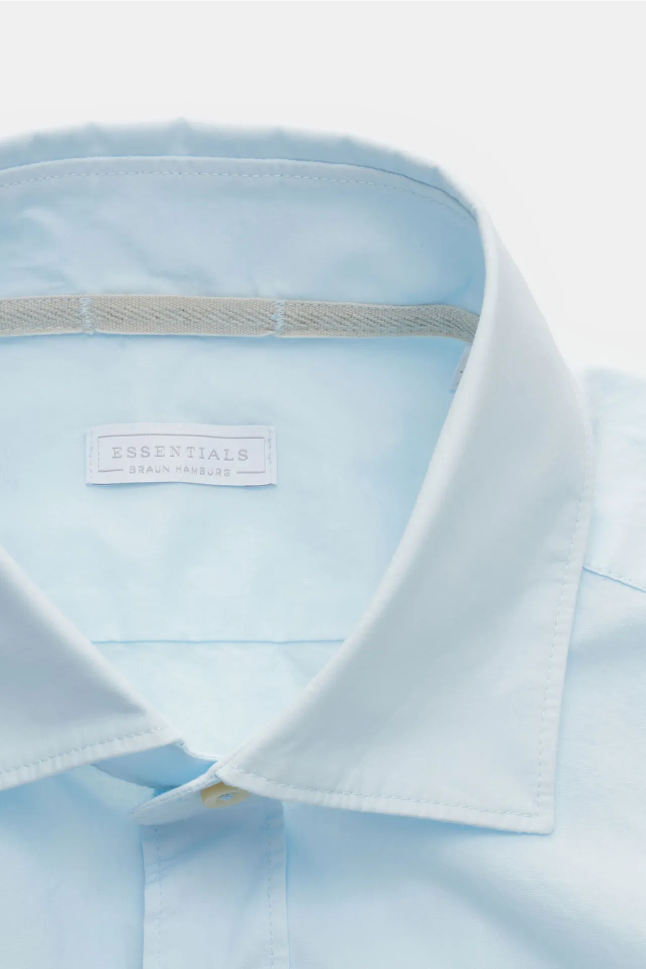 BRAUN Hamburg Essentials - Herren - Casual Hemd Haifisch-Kragen hellblau – Bild 2