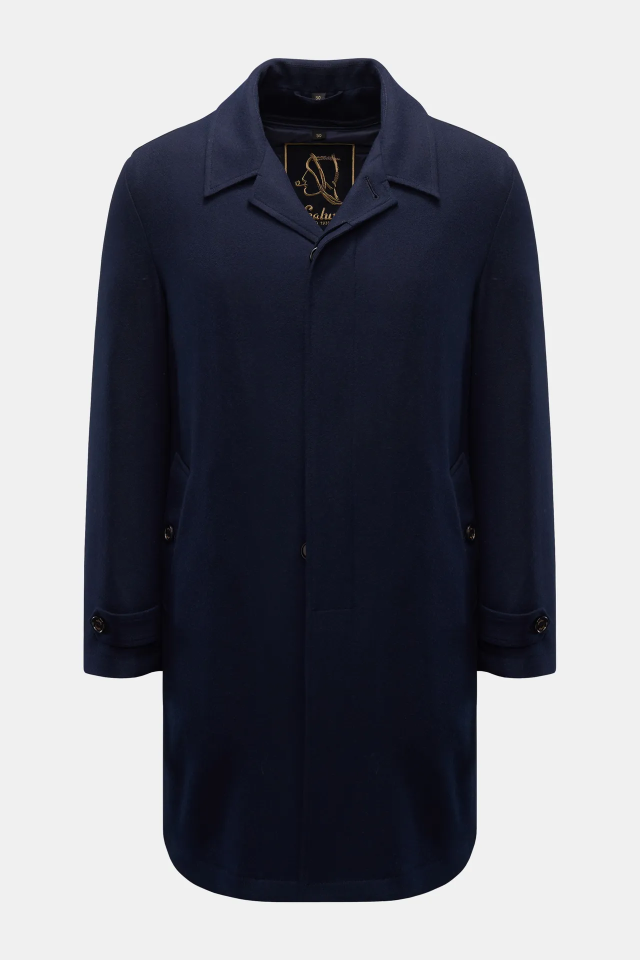 Sealup - Herren - Cashmere Daunenmantel navy Sealup - Herren - Cashmere Daunenmantel navy