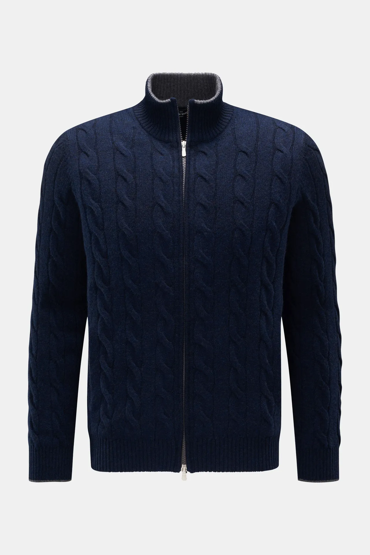 Gran Sasso - Herren - Cashmere Strickjacke navy Gran Sasso - Herren - Cashmere Strickjacke navy