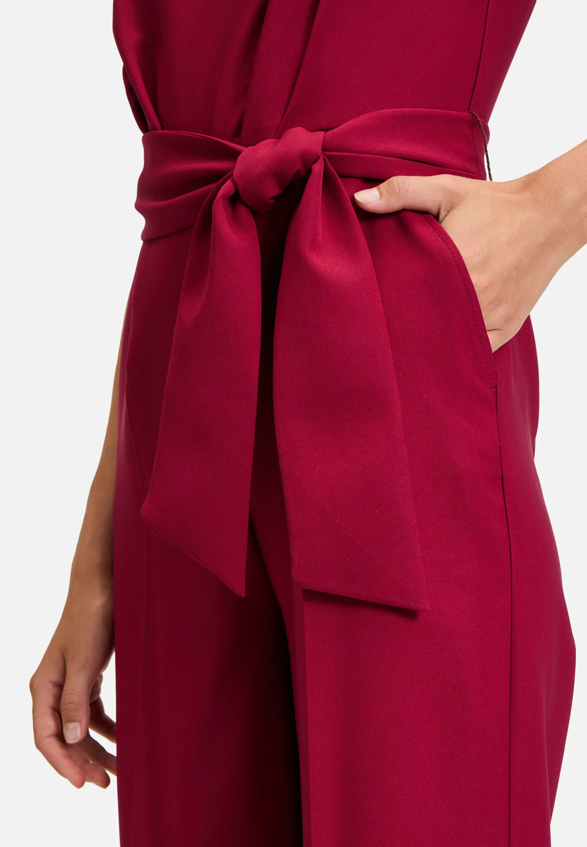 Jumpsuit mit Eingrifftaschen – Bild 2