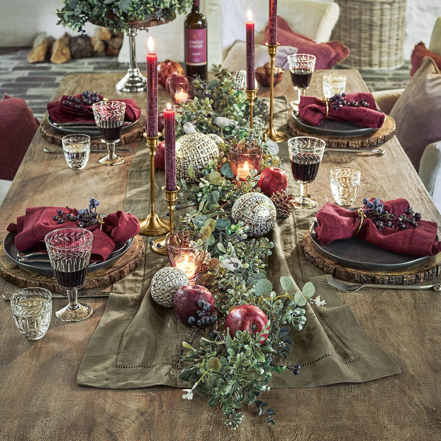 Serviette 4er Set Covent Garden – Bild 4