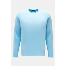 04651/ A trip in a bag - Herren - Rundhals-Pullover %27Cotton Crew%27 hellblau 04651/ A trip in a bag - Herren - Rundhals-Pullover %27Cotton Crew%27 hellblau