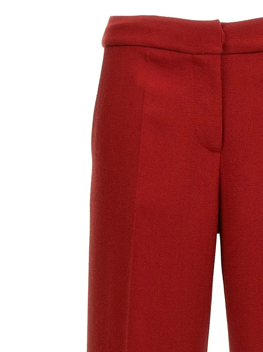 GIANLUCACA PANNOLO - 'Valerie' Pants - Größe 42 - rot – Bild 3