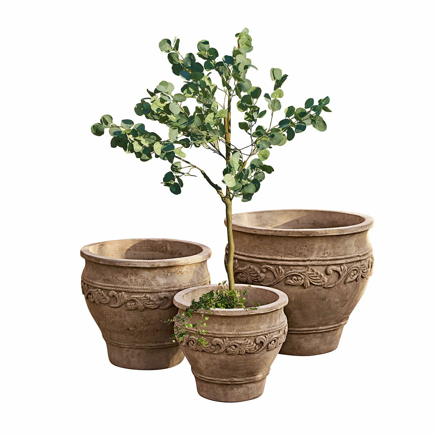 Übertopf 3er Set Sabugal – Bild 3