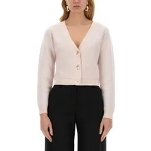 Nina Ricci - Regular Fit Mohair Blend Cardigan - Größe M - Nina Ricci - Regular Fit Mohair Blend Cardigan - Größe M -