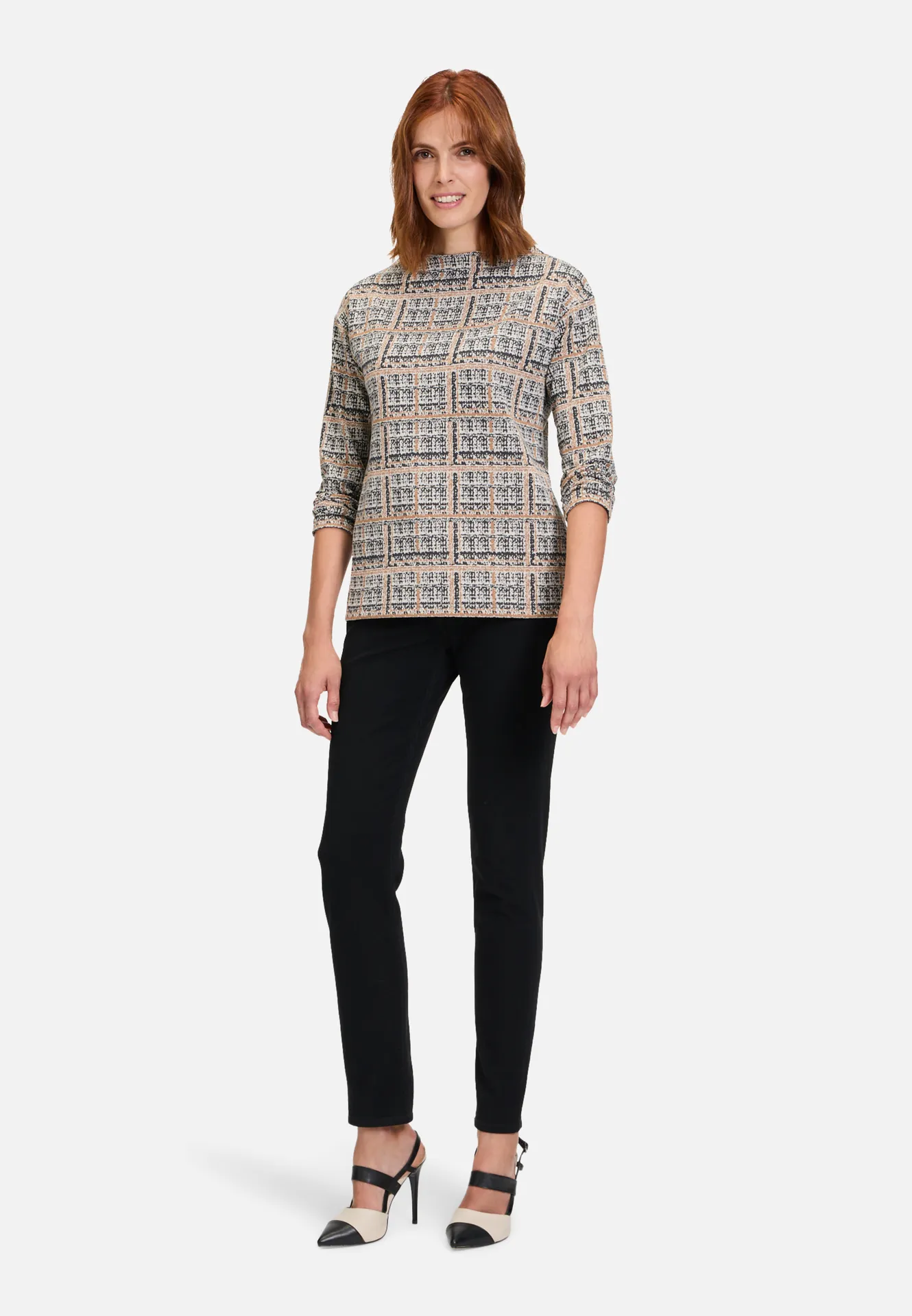 Sweatshirt mit Kragen – Bild 2