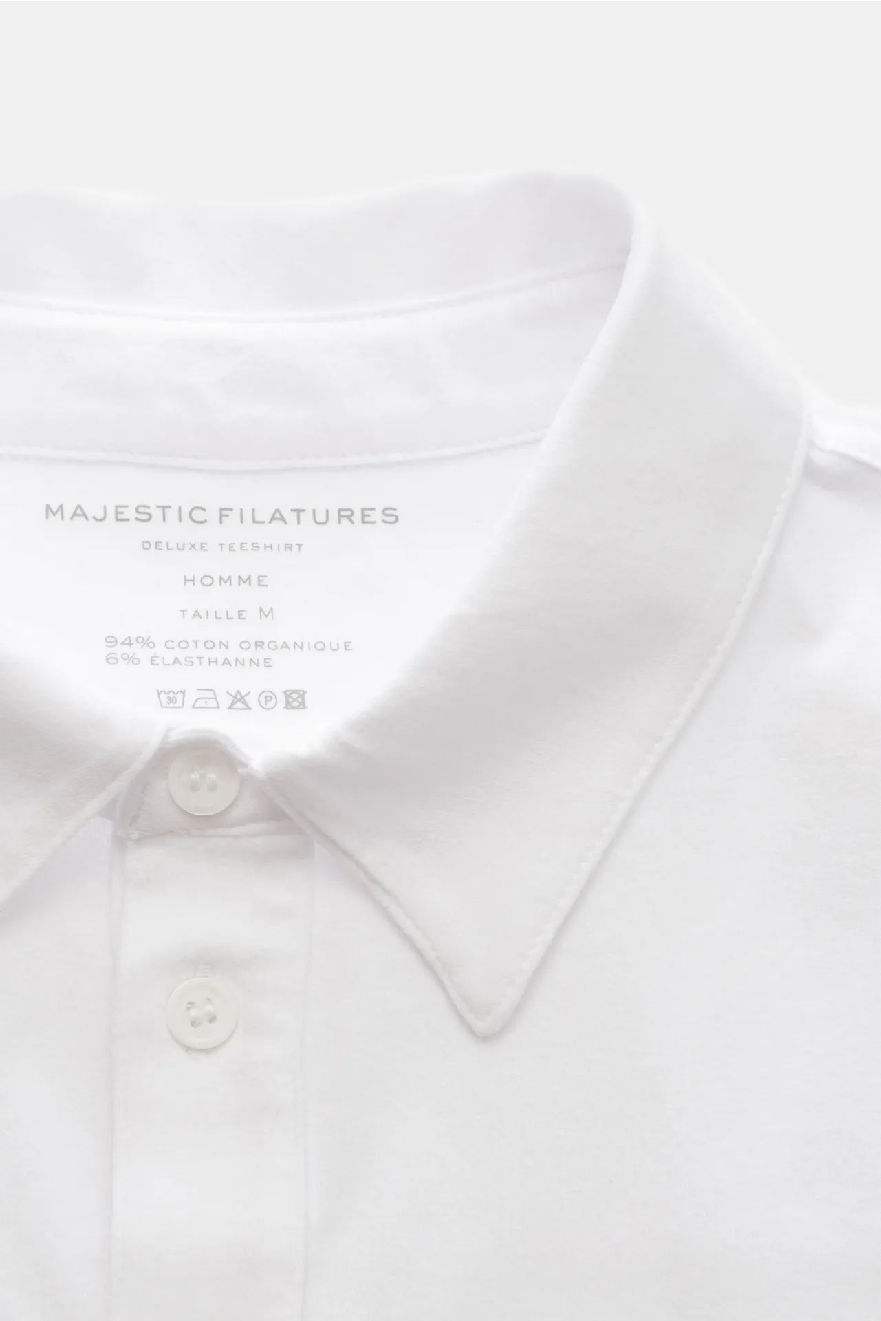 Majestic Filatures - Herren - Jersey-Poloshirt weiß – Bild 2