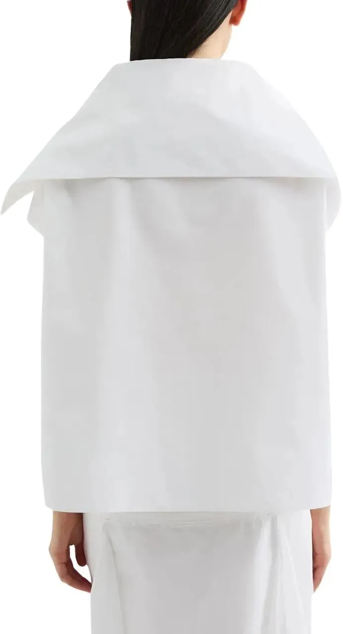Jil Sander - Top White - Größe 38 - weiß – Bild 3