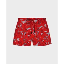 Vilebrequin - Whales Love Badeshorts Für Damen - Shorty - Fabya - Rot - Größe S Vilebrequin - Whales Love Badeshorts Für Damen - Shorty - Fabya - Rot - Größe S