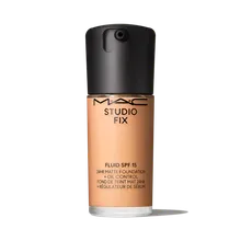 Mac Cosmetics - Studio Fix Fluid SPF 15 24HR Matte Foundation + Oil Control - NW18 Mac Cosmetics - Studio Fix Fluid SPF 15 24HR Matte Foundation + Oil Control - NW18