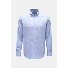 Gherardi - Herren - Oxford-Hemd Button-Down-Kragen hellblau/weiß gestreift Gherardi - Herren - Oxford-Hemd Button-Down-Kragen hellblau/weiß gestreift
