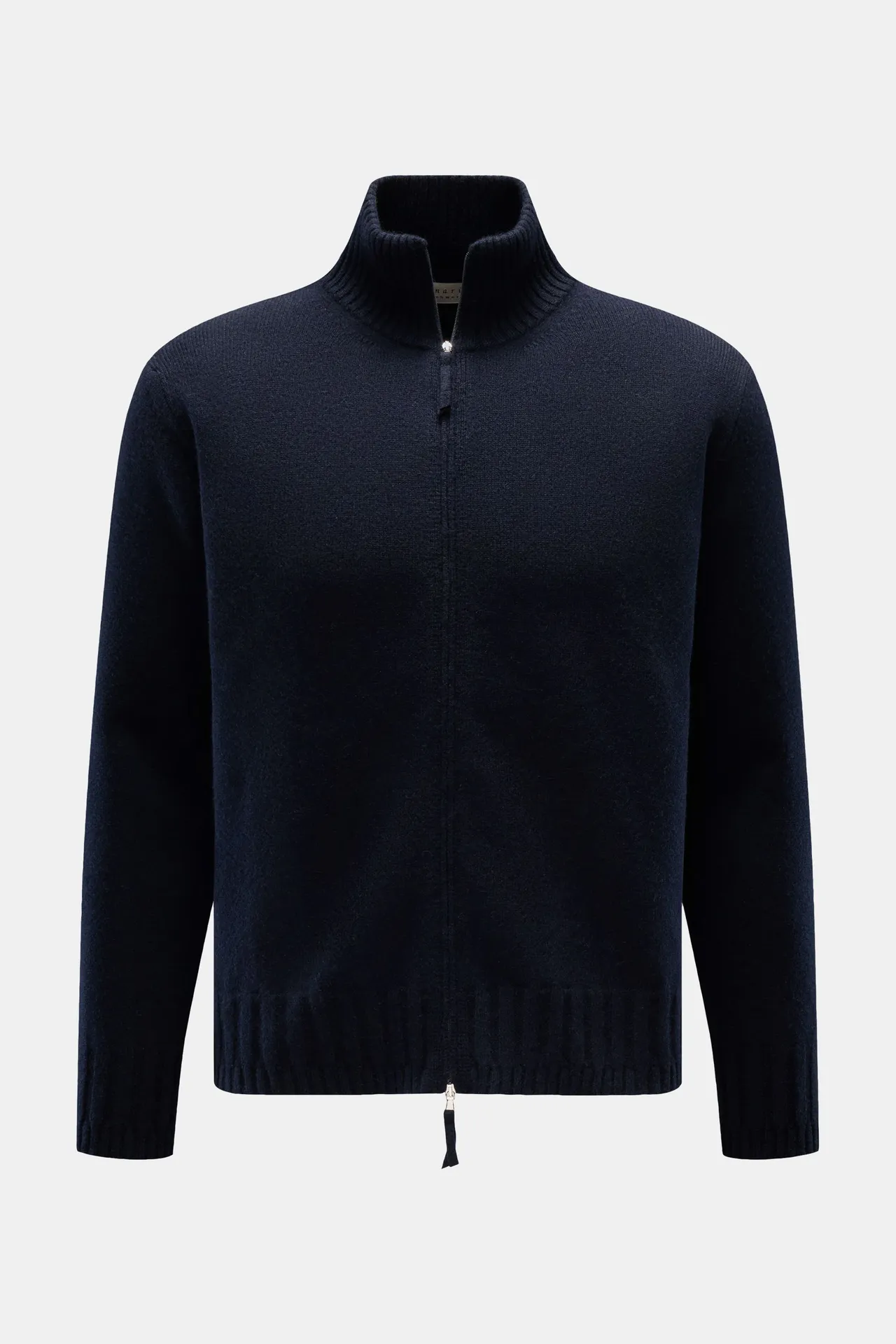 Lunaria Cashmere - Herren - Cashmere Strickjacke navy Lunaria Cashmere - Herren - Cashmere Strickjacke navy