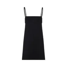 Sportmax - Fitted Mini Dress With Adjustable Spaghetti Straps - Größe XS - schwarz Sportmax - Fitted Mini Dress With Adjustable Spaghetti Straps - Größe XS - schwarz