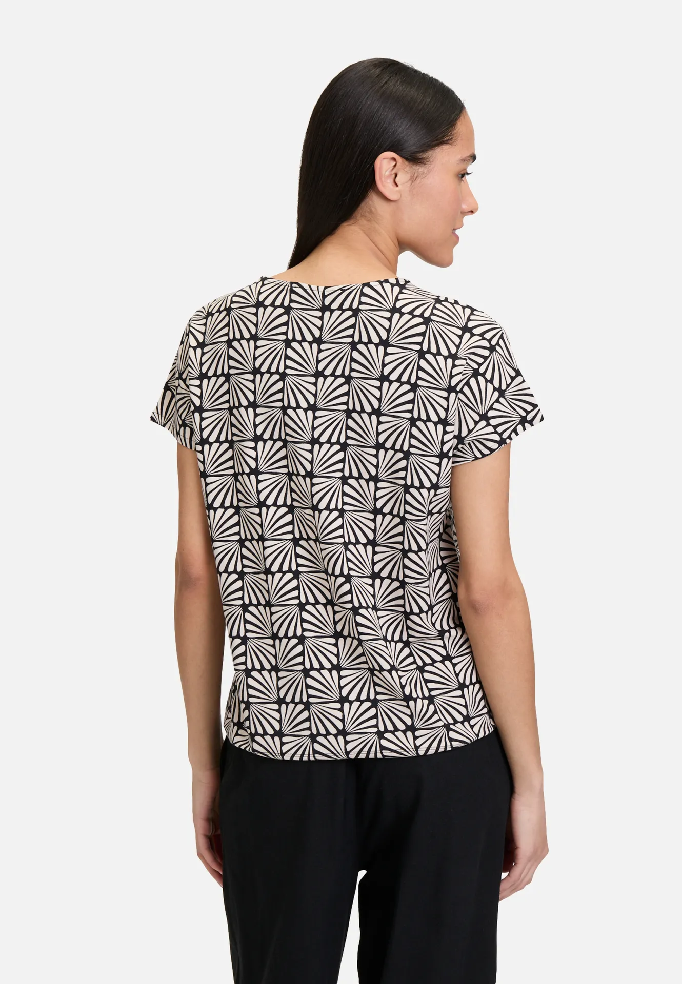 Printshirt mit Tunnelzug Printshirt mit Tunnelzug