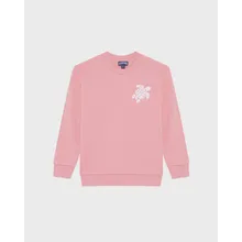 Vilebrequin - Sweatshirt Mit Rundhalsausschnitt Und Aufgestickter Schildkröte Für Kinder - Sweatshirt - Garibou - Rosa - Größe 12 Vilebrequin - Sweatshirt Mit Rundhalsausschnitt Und Aufgestickter Schildkröte Für Kinder - Sweatshirt - Garibou - Rosa - Größe 12