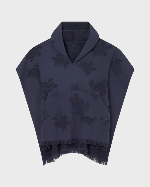 Vilebrequin - Poncho Aus Frottee - Poncho - Paco - Blau - Größe OSFA Vilebrequin - Poncho Aus Frottee - Poncho - Paco - Blau - Größe OSFA