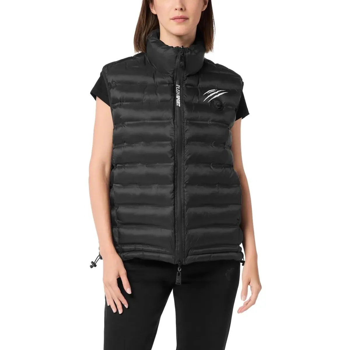 Plein Sport - Kurze Weste - Größe S - schwarz – Bild 4